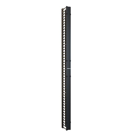 Hammond 48U 30W H1 VERTICAL FINGER MGR H1VFMC3048UBK